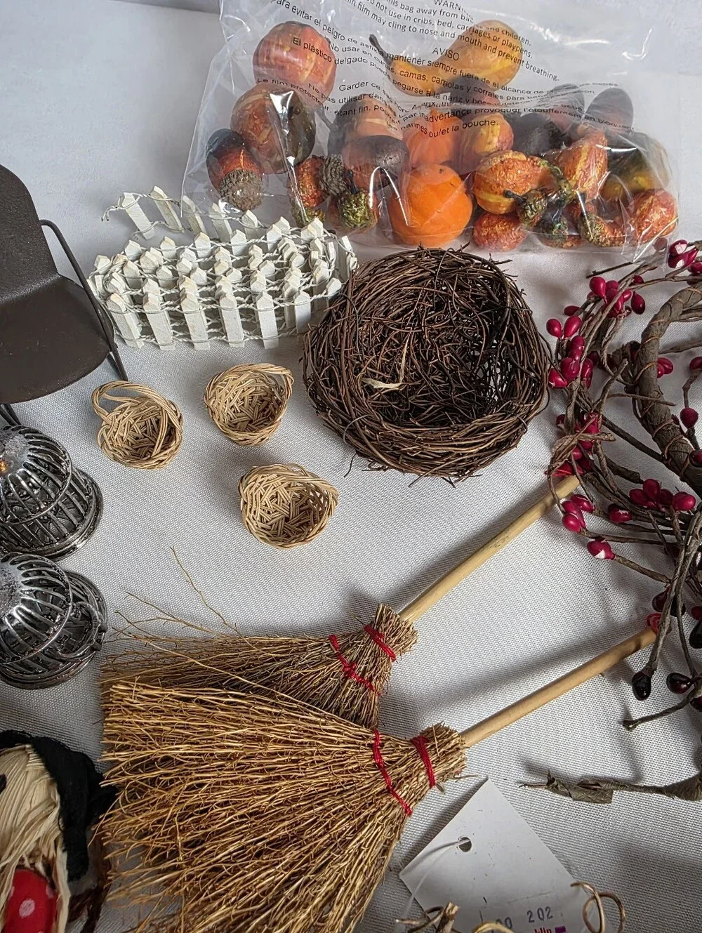 Crafting Supplies Lot Of Over 40 Pieces Mixed Mini
